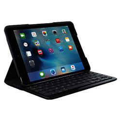 Logitech Focus Protective Case with Integrated Keyboard for iPad mini 4, Black